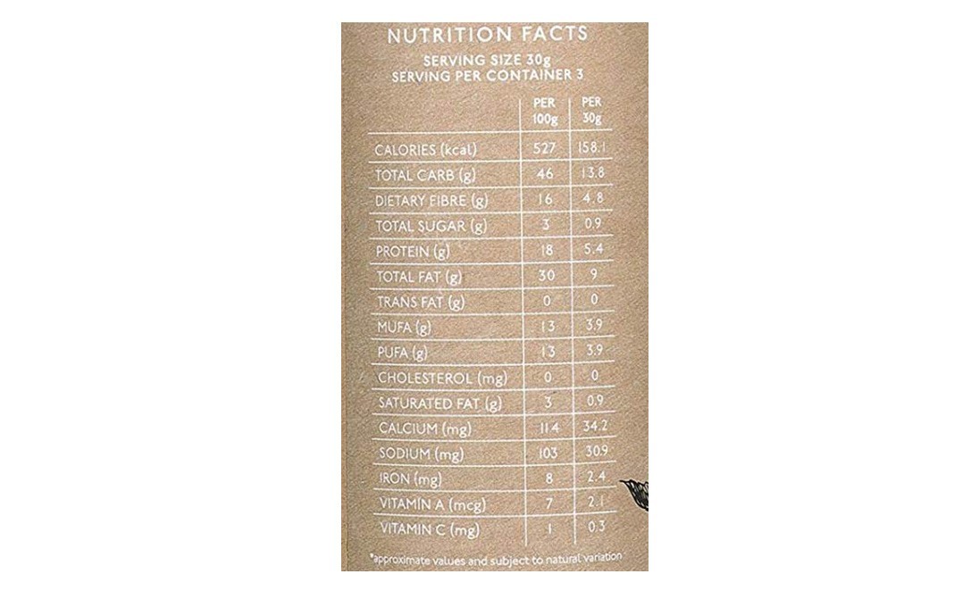 Nourish Organics Nutty Apple Flax Crunch    Jar  90 grams